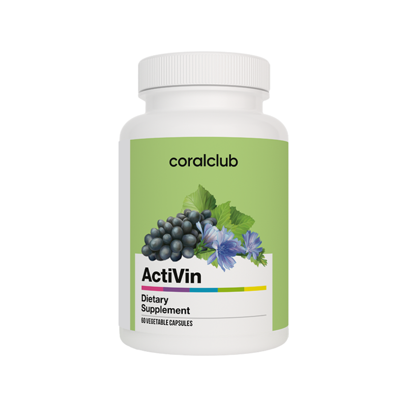 ActiVin resveratroliga - 60tbl CoralClub