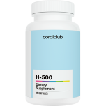 H-500 antioksüdant, vesiniku energia - 120tbl CoralClub