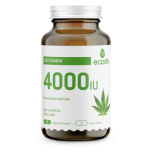 Vitamiin D3 4000IU kanepiseemnejahuga - 90tkpsl Ecosh