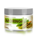 Moringa pulber -ainevahetus, energia, vitamiinid, mineraalid 100gr Vitateka