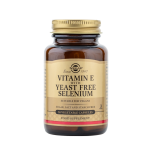 E vitamiin + pärmivaba seleen 50 kpslt Solgar toidulisand