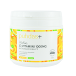 C vitamiini pulber naatriumaskorbaat 1000mg, 200g Puhdas+ toidulisand