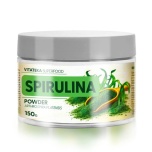 Spirulina pulber - immuunsüsteem, Zn, Fe, B 150 gr 