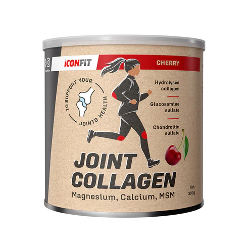 Joint Collagen Cherry, liigestele kirsimaitseline - 300g Iconfit